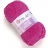 Příze Yarn Art Flowers Unicolor 739 růžová magenta