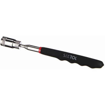 Magnetický teleskopický vytahovák s LED světlem MECHANIC PICK UP 1, 200-820mm - SIXTOL – Sleviste.cz