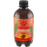 Captain Kombucha Kombucha bio broskev 400 ml – Zbozi.Blesk.cz