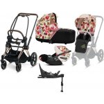 Cybex e-Priam 3.0 Kombinovaný + Cloud Z2 Autosedačka 0-13 kg + Základna Isofix Z2 Sada 4v1 Spring Blossom Light 2023 – Hledejceny.cz