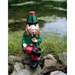 Prodex Vodník sedící na kameni malý 14x9x23cm – Zboží Dáma