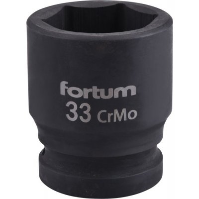 FORTUM Hlavice nástrčná rázová 3/4", 33mm, L 57mm 4703033 – Zboží Mobilmania