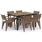 Keter Porto 160 ashwood black steel 260567 – Hledejceny.cz
