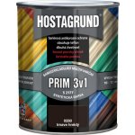 Barvy A Laky Hostivař Hostagrund Prim 3v1 S2177 základní i vrchní barva na kov, 0280 hnědá tmavě, 600 ml – Sleviste.cz