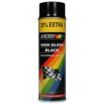 Motip High Gloss Black černý lesklý akrylový lak 500 ml – Sleviste.cz
