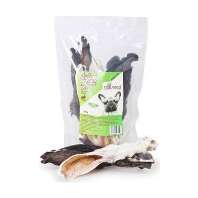 NATURECA pochoutka Králičí uši se srstí 100 g – Hledejceny.cz