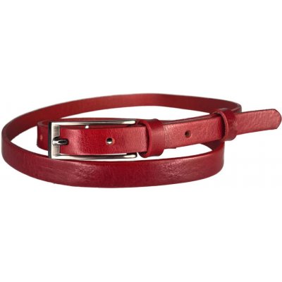 Penny Belts dámský kožený opasek 15-1-93 červený – Sleviste.cz