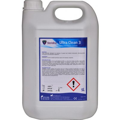 Stéridine Ultra Clean 3 enzymatická dezinfekce na nástroje 5 l – Zbozi.Blesk.cz