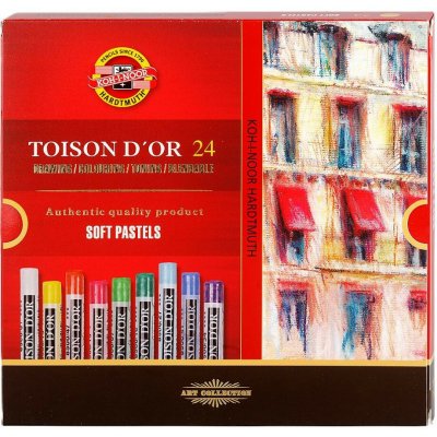 Koh-I-Noor suché pastely Toison D'Or prašné 24 ks – Zboží Dáma
