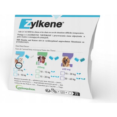 Vetoquinol Zylkene 75 mg 30 kapslí – Hledejceny.cz