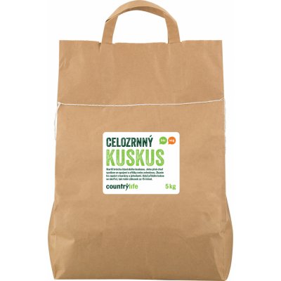 Country Life Kuskus celozrnný 5kg – Zboží Mobilmania