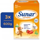 Sunar 4 complex jahoda 3 x 600 g