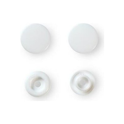 Patentky "Color snaps" 12,4mm - PRYM varianta bílá - kolečko – Zboží Dáma
