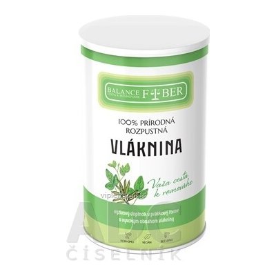 Balance fiber vláknina 100% přírodní rozpustná 120 g – Hledejceny.cz