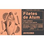 Aveiro Tuňákové filety v olivovém oleji s pomerančem a celým kouskem skořice 120 g – Zboží Dáma