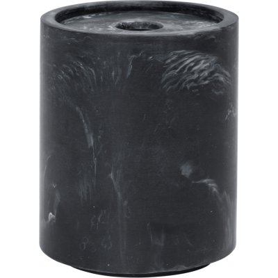 Ferm Living Dóza na vatové tyčinky Mist v barvě uhlí – Zboží Dáma