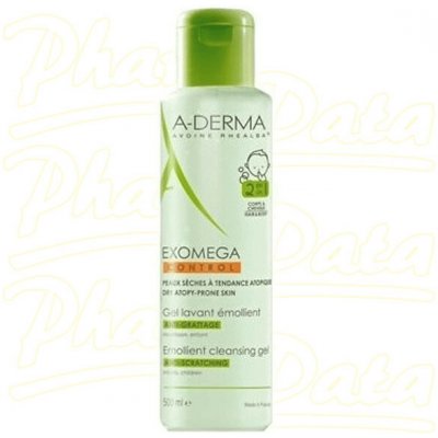 A-Derma Exomega Control sprchový gel 500 ml – Zboží Mobilmania