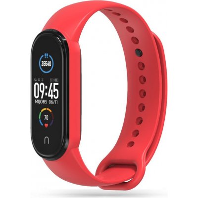 Pouzdro Tech-protect Iconband Xiaomi Mi Band 5/6/6 NFC/7 červené