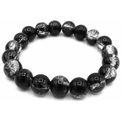 Steel Jewelry náramek černý z bižuterie BNR090225 – Hledejceny.cz