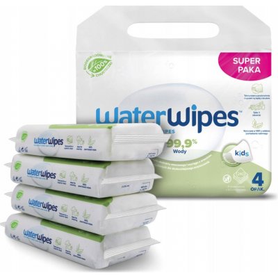 WaterWipes, BIO, Vlhčené vlhčené ubrousky Soapberry KIDS 4 x 60 ks – Zbozi.Blesk.cz