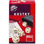 Dino Kostky cestovní set 6ks s kelímkem a bločkem – Zboží Dáma