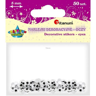 Titanum Očička 5 mm - 50 ks, Titanium – Sleviste.cz