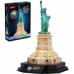 CUBICFUN 3D puzzle Svítící Socha Svobody 79 ks – Zboží Dáma