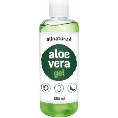 Allnature Aloe vera gel 250 ml – Zbozi.Blesk.cz