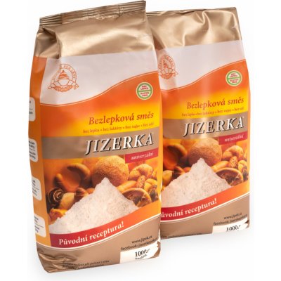Jizerka bezlepková směs zlatá 1 kg – Zboží Dáma