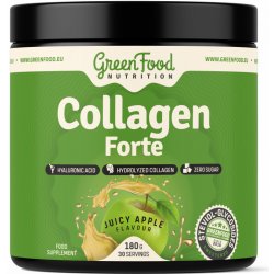 GreenFood Nutrition Collagen Forte zelené jablko 180 g