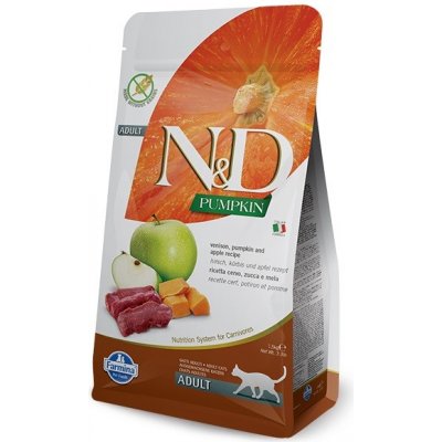 N&D Grain Free Pumpkin CAT Venison & Apple 6 x 0,3 kg