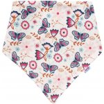 New Baby Kojenecká čepička s šátkem na krk Missy růžová – Zboží Dáma