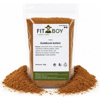 FITBOY Gulášové koření jemné 100g 100g – Hledejceny.cz