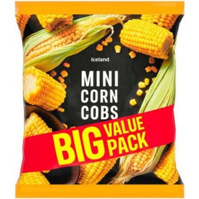 Iceland Malé kukuřičné klasy půlené 875 g – Zboží Dáma