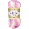 Příze Alize Diva Batik 3245 růžovošedá