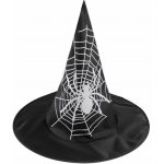 klobouk čarodějnický pavučina lebka netopýr 6 černá dýně – Sleviste.cz