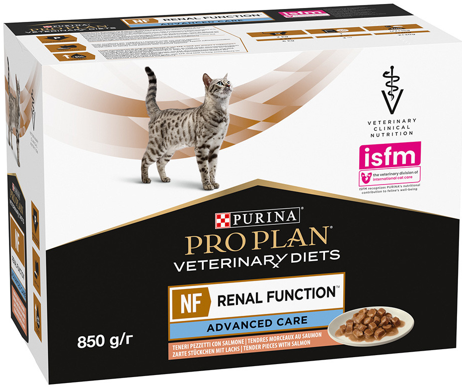 Pro Plan Veterinary Diets Feline NF Renal Function Advanced Care Salmon 20 x 85 g