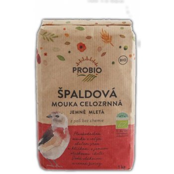 ProBio Mouka špaldová celozrnná jemně mletá 1000 g