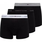 Tommy Hilfiger 3 pack pánské boxerky černé (UM0UM02763 0UC) – Sleviste.cz