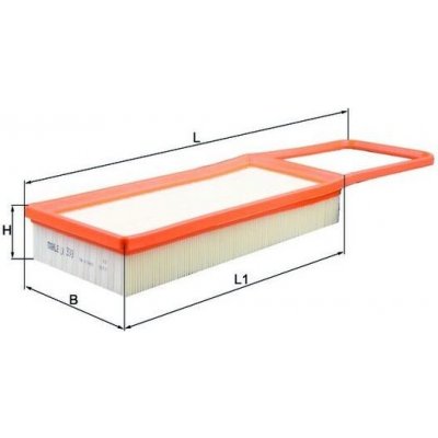 Vzduchový filtr KNECHT LX 3249 – Hledejceny.cz