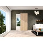 ERKADO Posuvné dveře na stěnu MAGIC Dub ST CPL 90 x 215 cm – Zboží Mobilmania
