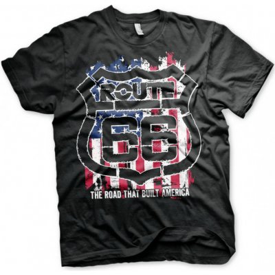 Motorkářské tričko Route 66 America – Hledejceny.cz