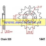 RK Racing Chain Řetězová sada Suzuki RM-Z 450 08-12 – Sleviste.cz