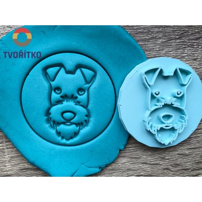 TVOŘÍTKO Kerry Blue teriér I - razítko Rozměr: 7 cm, + Vykrajovátko: Ano – Hledejceny.cz