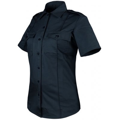 Košile dámská CLASS UNIFORM krátký rukáv TMAVĚ MODRÁ – Zboží Dáma