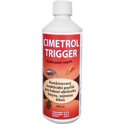 Cimetrol Trigger Insekticid - náhradní náplň 500 ml – Zboží Mobilmania