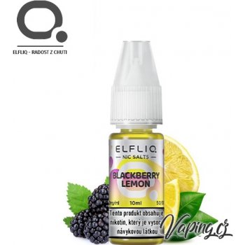 Elfliq Nic SALT Blackberry Lemon 10 ml 10 mg