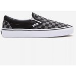 Vans classic pánské kostkované slip on šedo/černé – Zboží Mobilmania