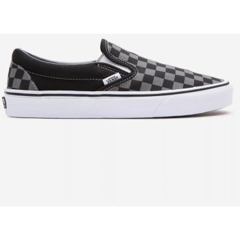 Vans classic pánské kostkované slip on šedo/černé