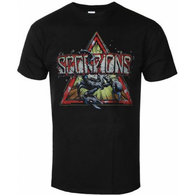 Tričko metal NNM Scorpions Triangle Scorpion černá